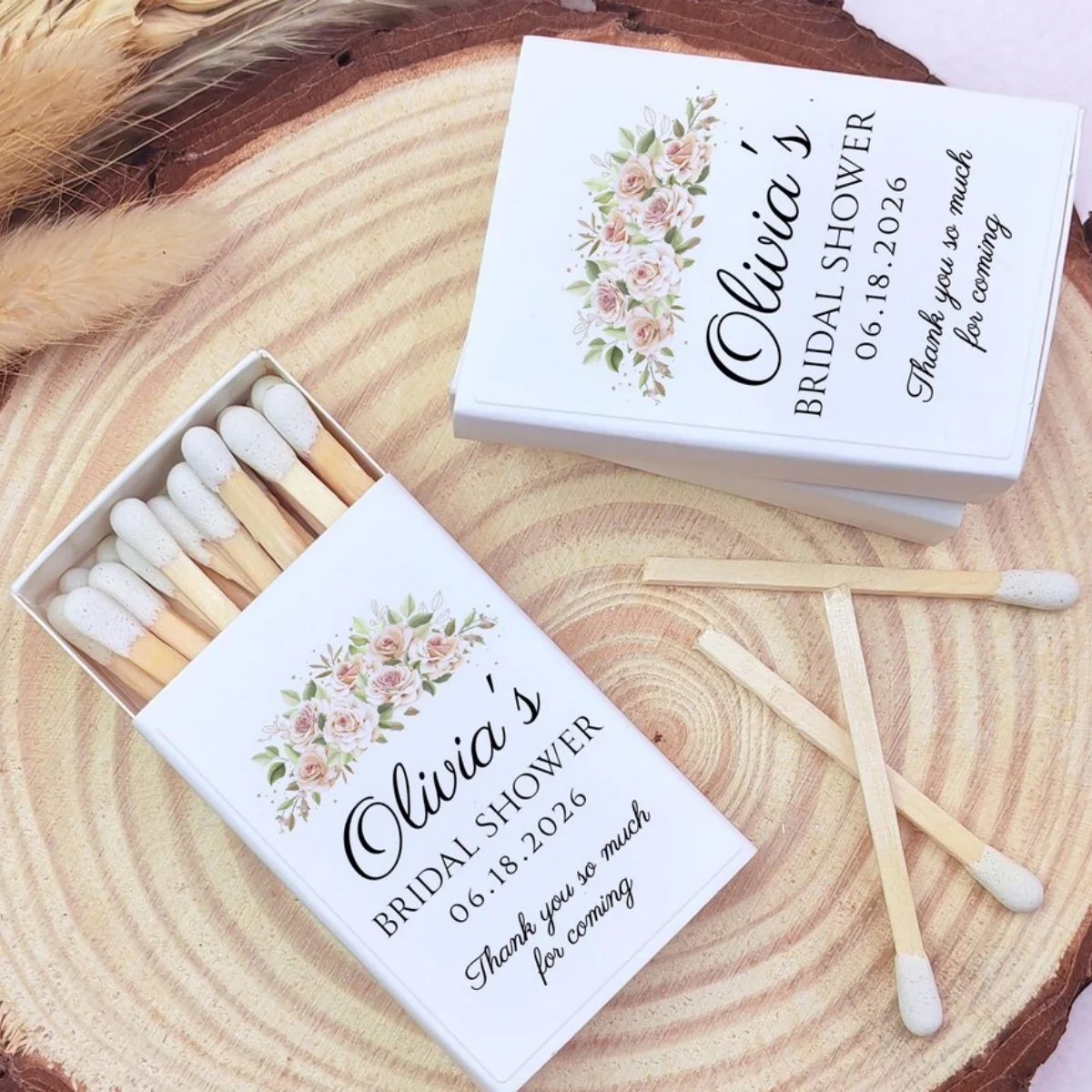 bulk-personalized-bridal-shower-matchboxes-custom-flower-wedding-matches-bachelorette-bridesmaids-party-favors