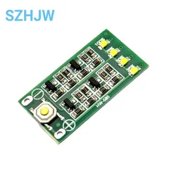 Modulo indicatore di capacità della batteria al litio 3 S 11.1V 12V 12.6V scheda di visualizzazione del livello di potenza agli ioni di litio Lipo 3 stringhe 9-26V