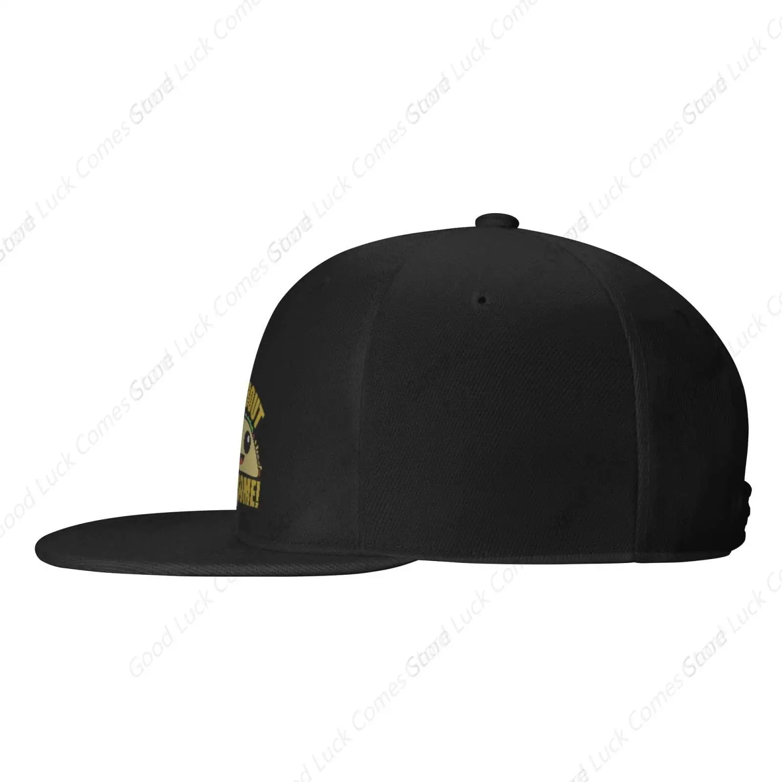 Taco Bout Awesome Funny Flat Bill Hat Adjustable Baseball Cap for Men Women image 4