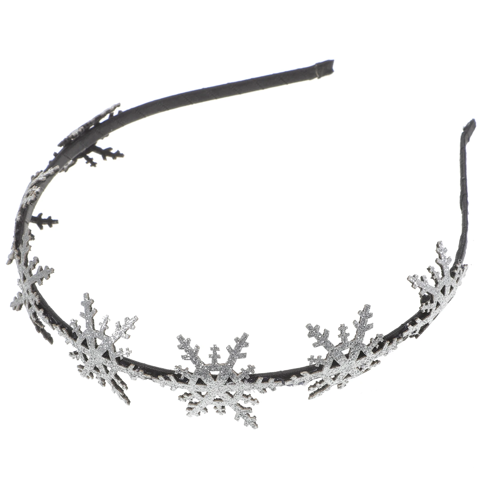 

Snowflake Hair Hoop Christmas Kids Headb Glitter Toddler Silver Girl Non Fading Lightweight Costume Parties Carnival