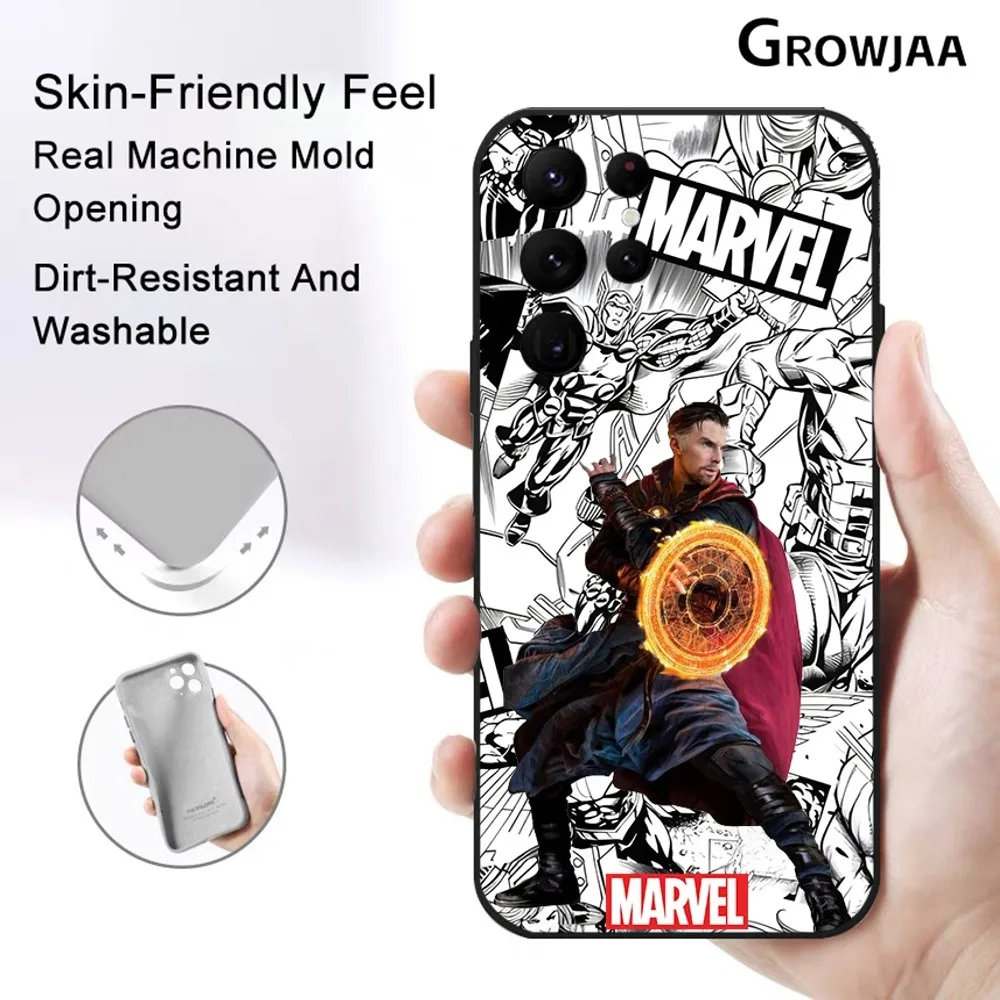 Doctor Strange Cool Phone Case for Samsung Galaxy S24 Ultra S22 S23 Ultra S21 S20 Protective Silicone Funda