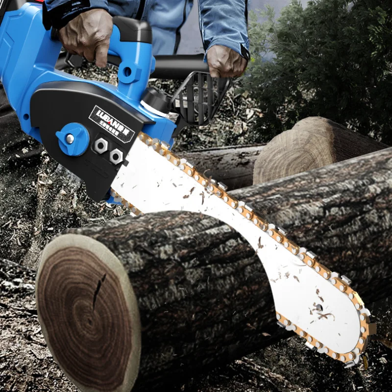 

12-inch Brushless Lithium-electric Felling Saw Outdoor Household Electric High-power Pruning Saw Portable One-hand Chainsaw