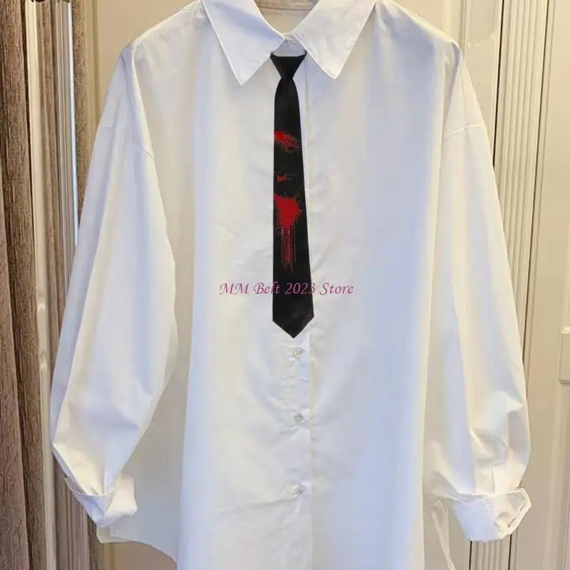

49me Уникальный кровавый галстук для шеи для мужчин Хэллоуин.