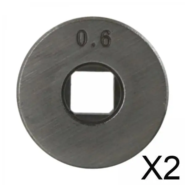 

2x Drive Roller Wire Feed Roller Wheel High Strength Steel Replacement Easy to Install Supply