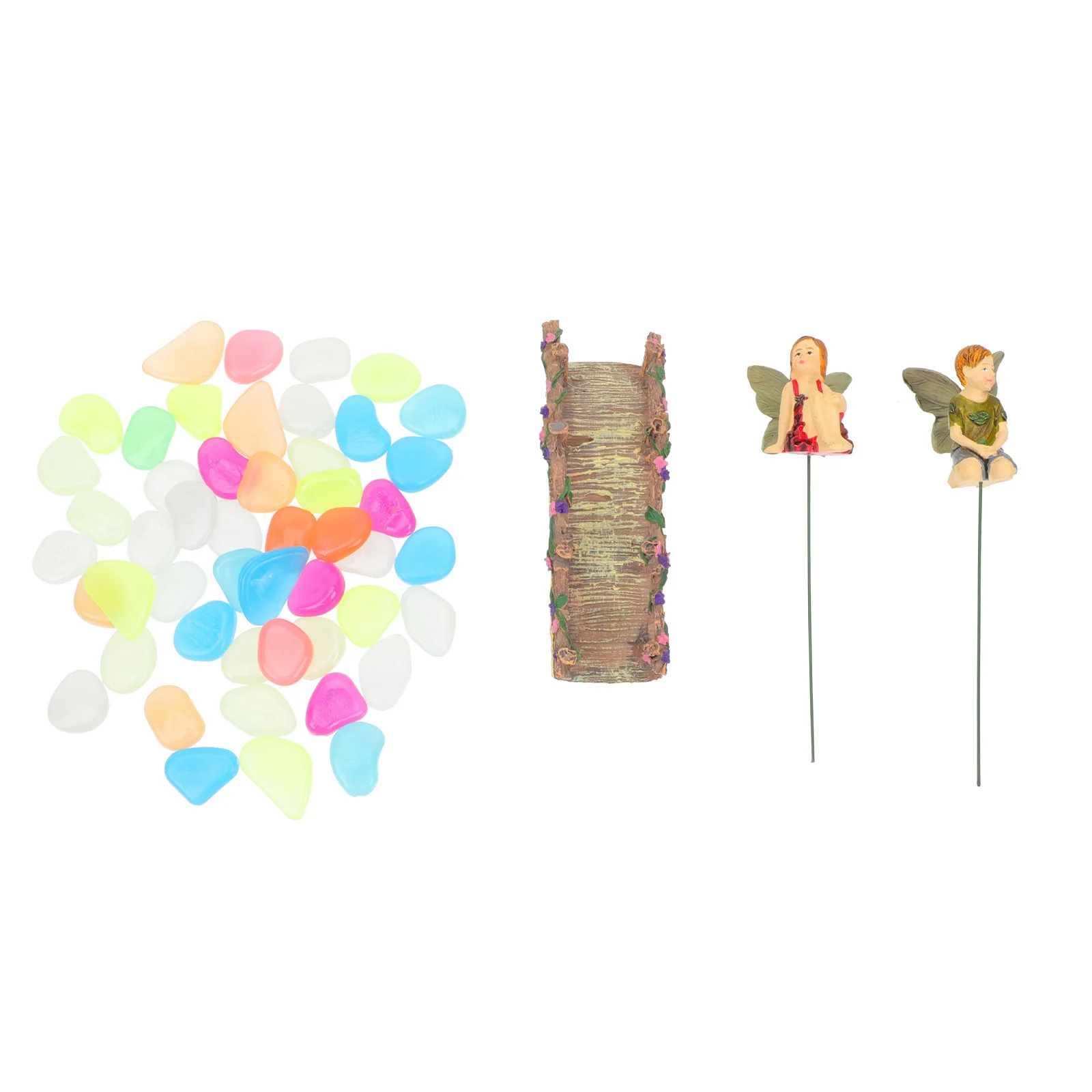 

1Set Garden Resin Stakes Bridge Fluorite Outdoor Yard Lawn Resin Art Decoration Adornment Garden Art Decor Home Decoration