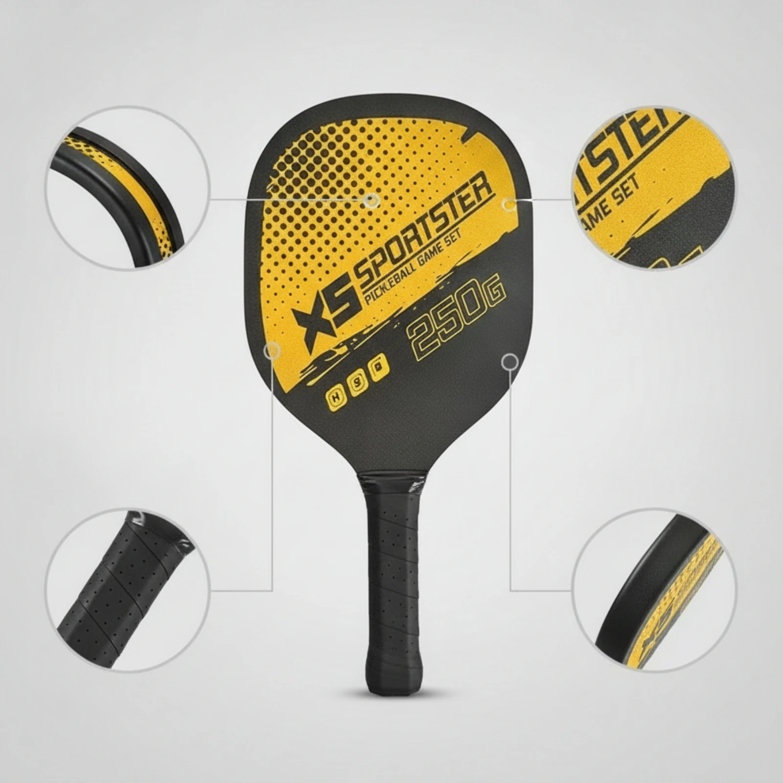 2-pieces-pickleball-paddles-with-balls-perforated-pickleball-racket-set-sporting-goods-sturdy-sweat-absorbing-for-beginners