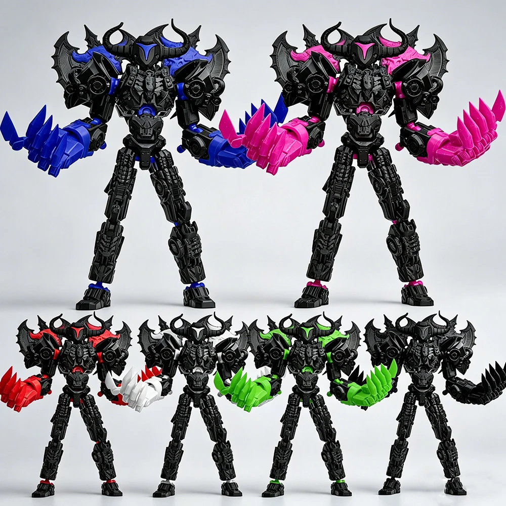 3D Printing Action Figure - 8Inch T13 Titan Demon Mecha Action