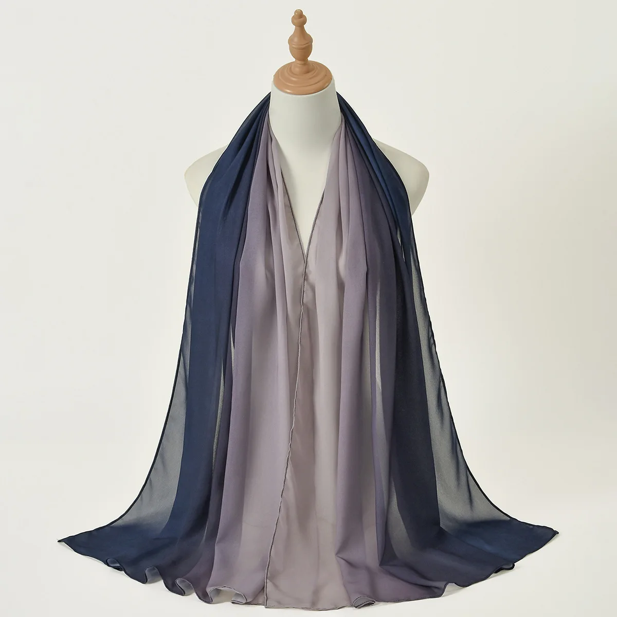 

Chiffon Scarf Shawl for Women Gradient Color Scarf Shawl Wrap Sun Protection Decorate Scarves Headscarf Stoles Turbante Mujer