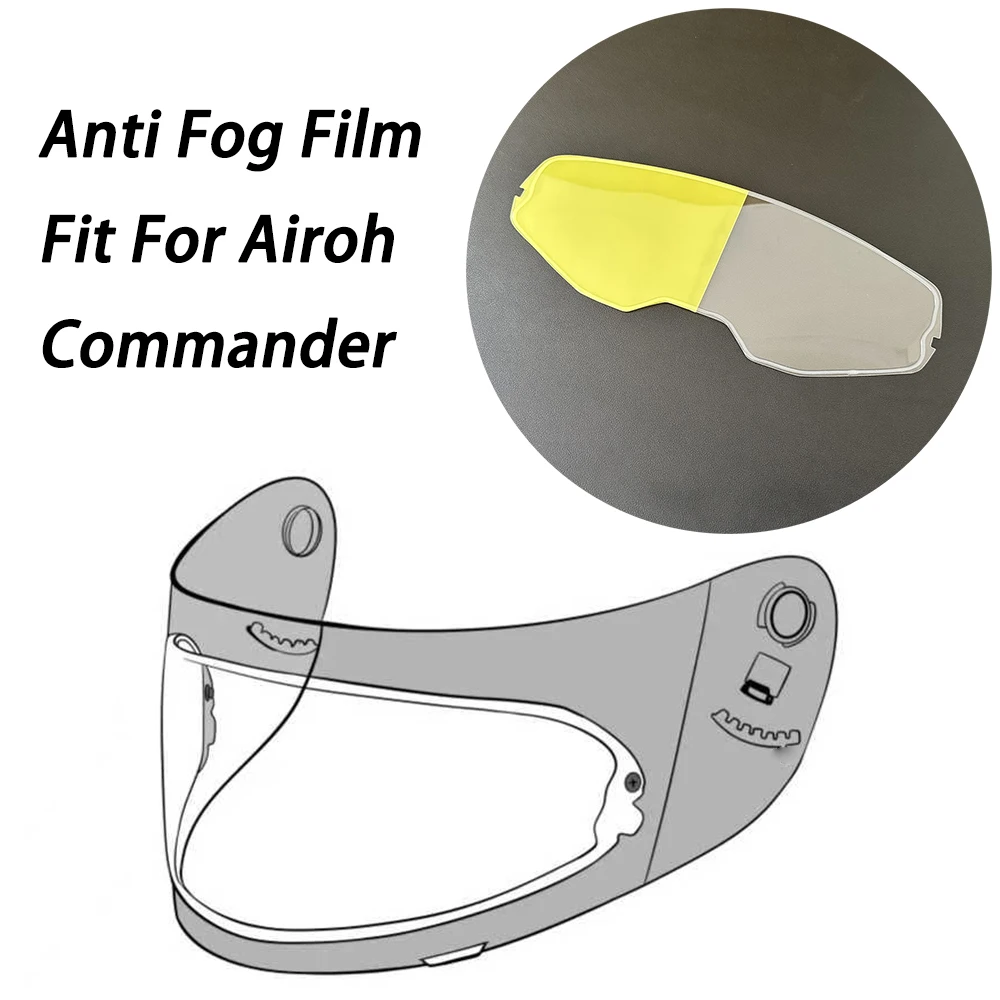 

Visor Anti Fog Film Fit For Airoh Commander 2 Helmet Anti Fog Film