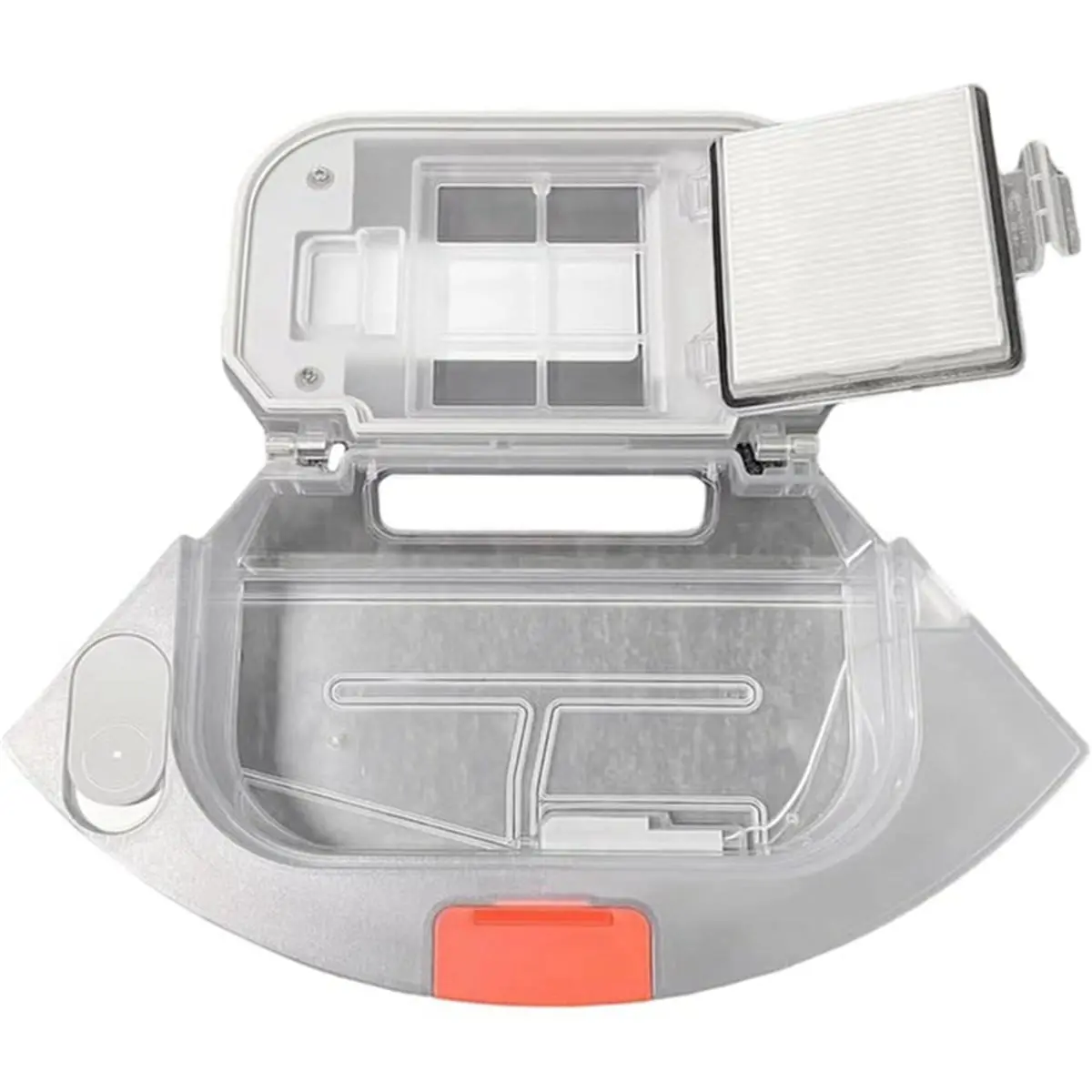 

N94R 2-в-1: Бак для воды и контейнер для мусора с фильтром для роботов-пылесосов Mijia 3C Enhanced Version E10 E12 B112, сменные запчасти, контейнер для мусора