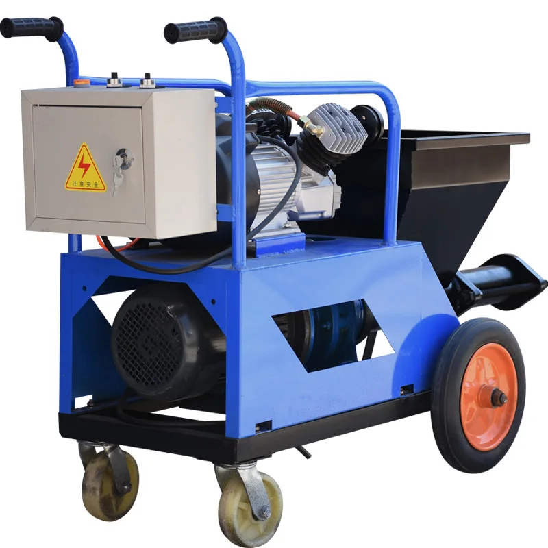 Fully Automatic Mortar Spraying Machine 311Model Spraying Machine Cement Hopper Gun High Efficiency