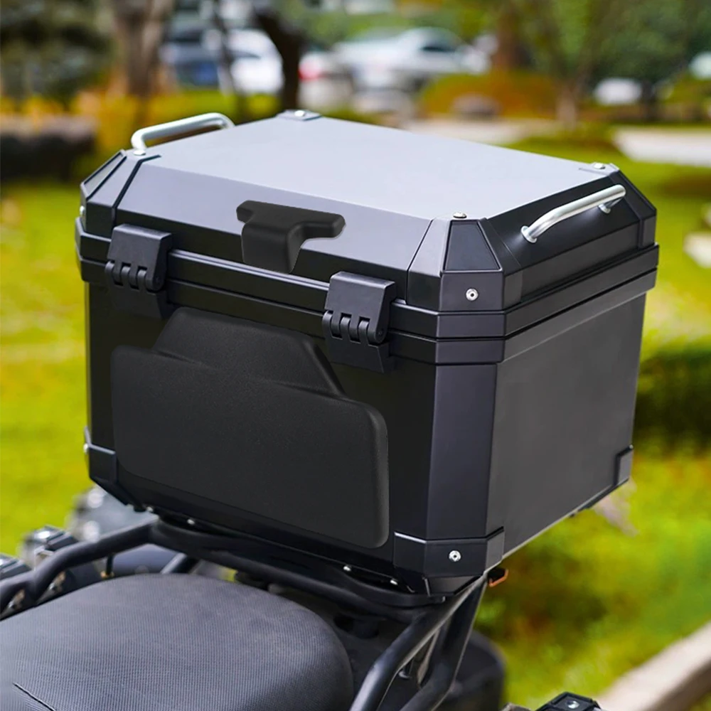 ل BMW R1200GS F800GS ADV F850GS F750GS R1250GS GSA ل Benelli دراجة نارية الركاب Lazyback مسند الظهر وسادة الغطاء الخلفي وسادة #1