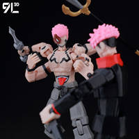 9L3D LUCKY13 Ryomen Sukuna Figure T13 Anime Multi-Jointed Poseabl Titan13 Cursed Spirit Model Dummy13 Limited Gift Toys