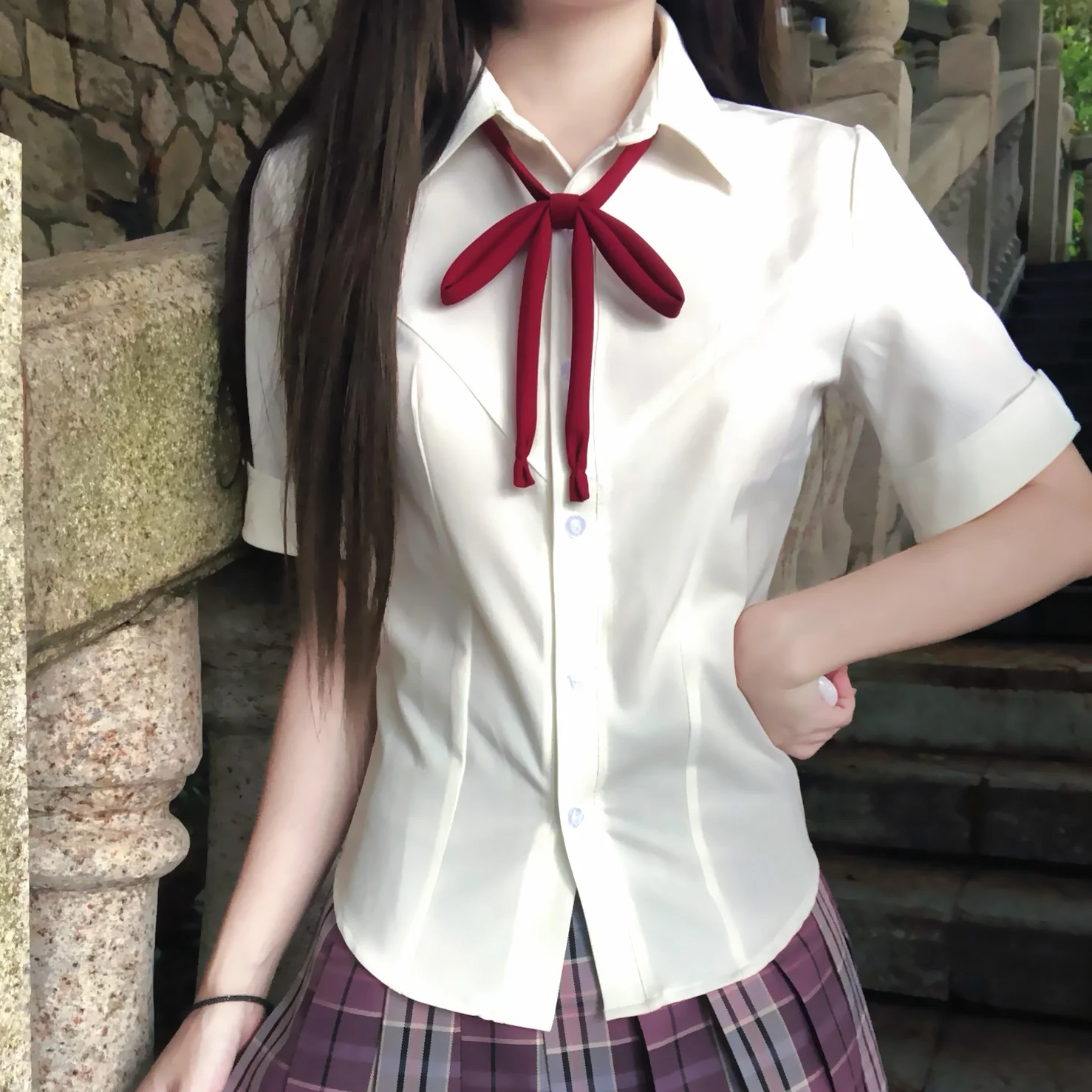 

Short Sleeve Shirts Womens Mesh Pleated Pintuck Bat Shirt Street Harajuku Trend Statement Urban Youthful Modern Art