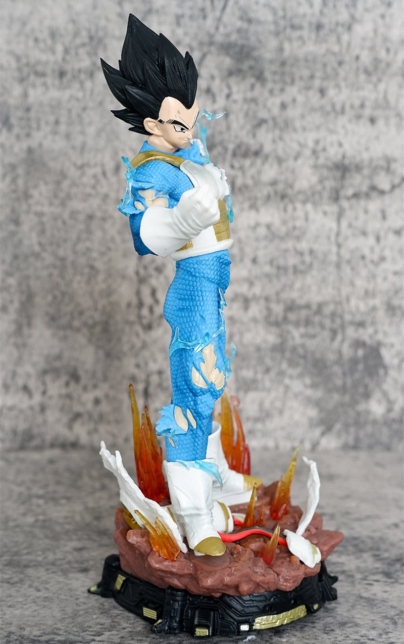 23 cm Anime Dragon Ball Z Super Saiyan végéta PVC figurines bataille Statue modèle à collectionner enfants jouets poupée cadeaux