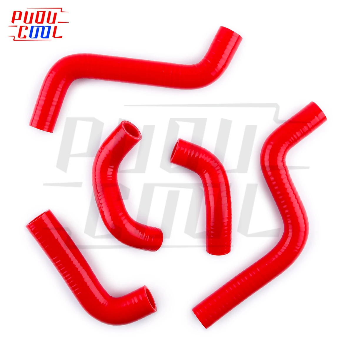 

For 1988-1997 KAWASAKI NINJA 600R ZX600C GPX600R 1989 1990 1991 1992 1993 1994 1995 1996 Radiator Hoses Kit Silicone Tube 4Pcs