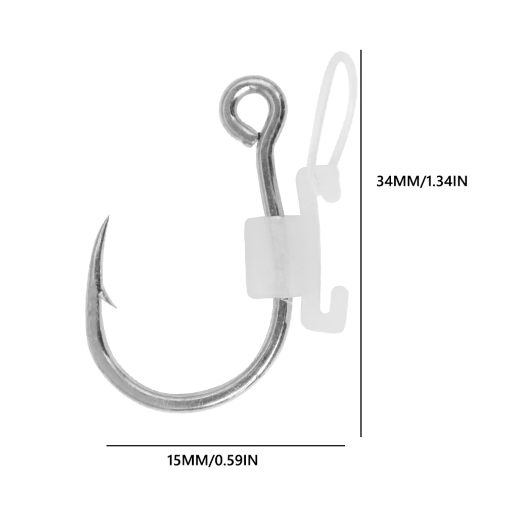 

10 шт. светящийся крепежный крючок для живой креветок, металлический колючий рыболовный крючок, живой крючок для креветок, аксессуары для рыбалки