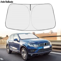 For VW Volkswagen Touareg 2014 - 2022 2023 Car Sun shade Front Window Shade Cover Visor Windshield Sunshade 2023 Accessories