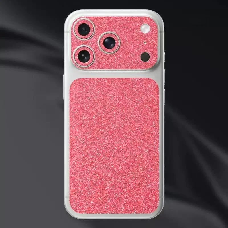 

Flash Diamond Vinyl Decal for iPhone 17 Pro Max Skin Sticker Protective Film for Back, Camera