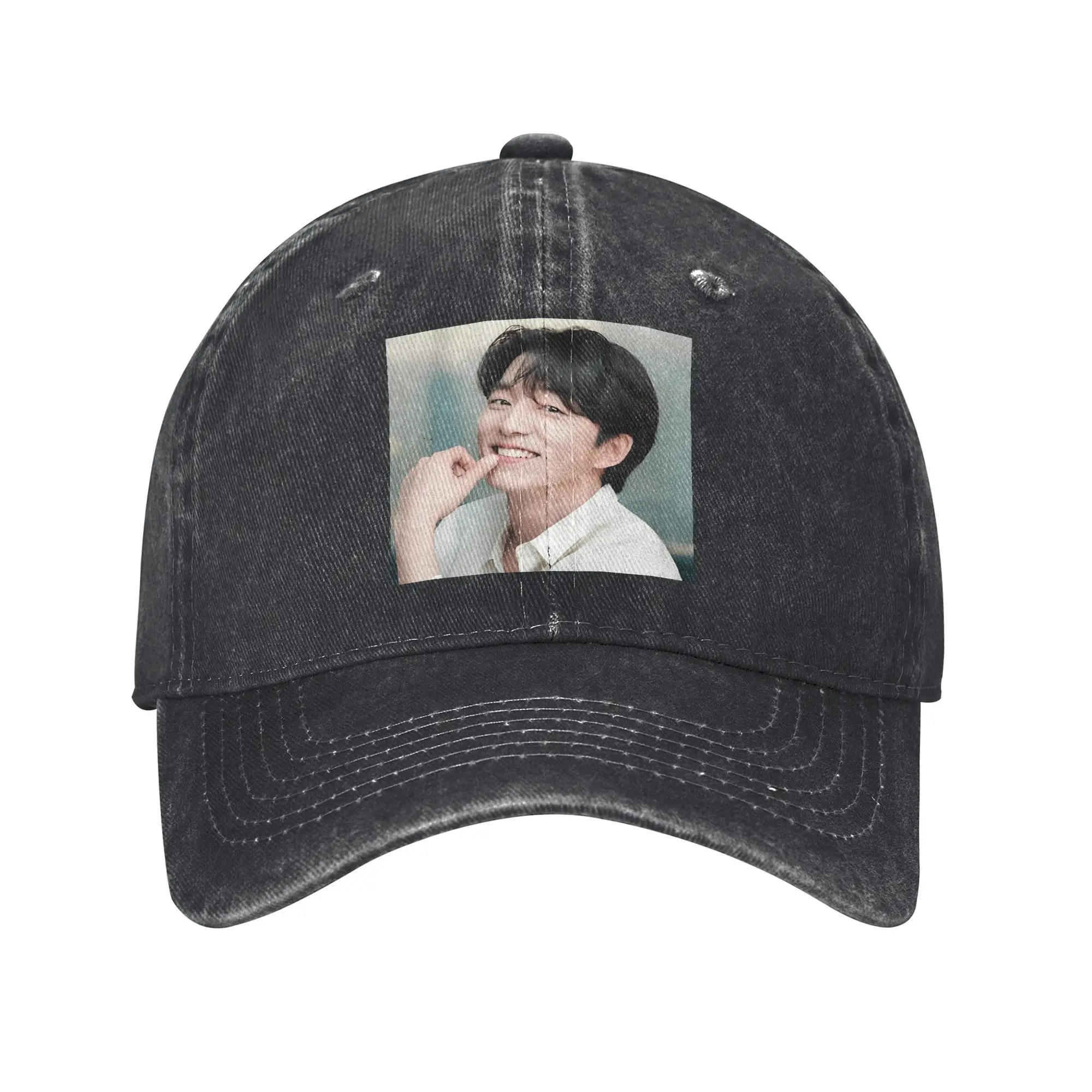 Baseball Cap Gong Yoo Summer Fashion Hip Hop Hats  Couple Women Custom DIY Outdoor Sport Breathable Snapback Cap