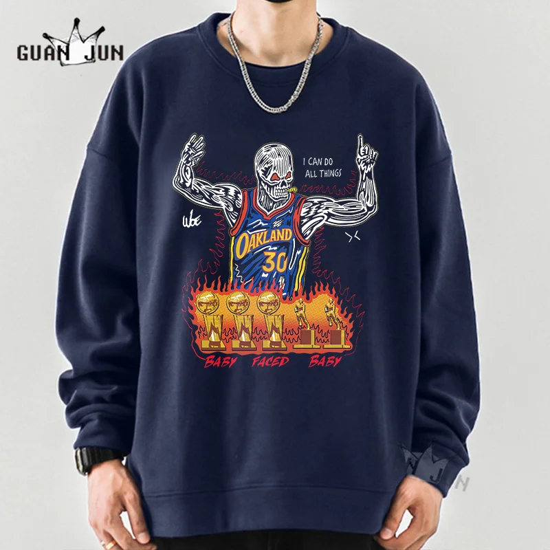 

Basketball Graphic Sweatshirts Men Hooded Manga Print Streetwear Autumn Long Sleeve Oversized Sweatshirt for Women Hoodies