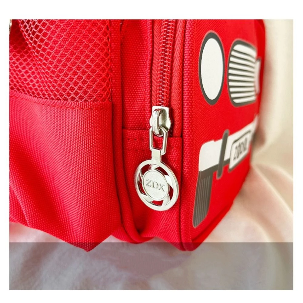 Fashion Cartoon Car Schoolbag High-capacity Light Backpack Oxford Traveling Bag Kindergarten