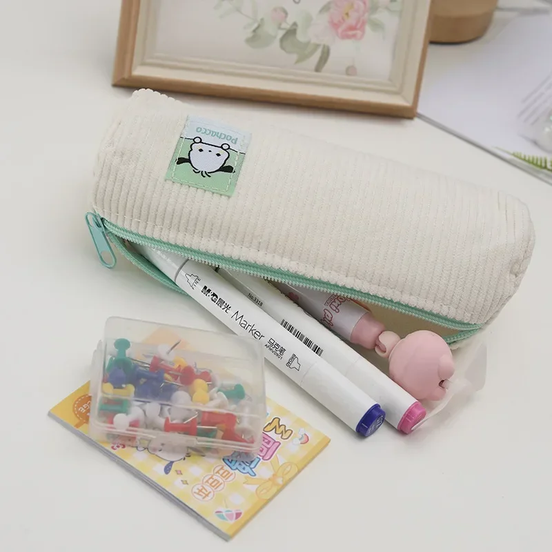 Sanrio Pochacco Pencil Case Cute Cartoon Student Stationery Storage Bag Large Capacity Charm Highly Attractive Holiday Gifts