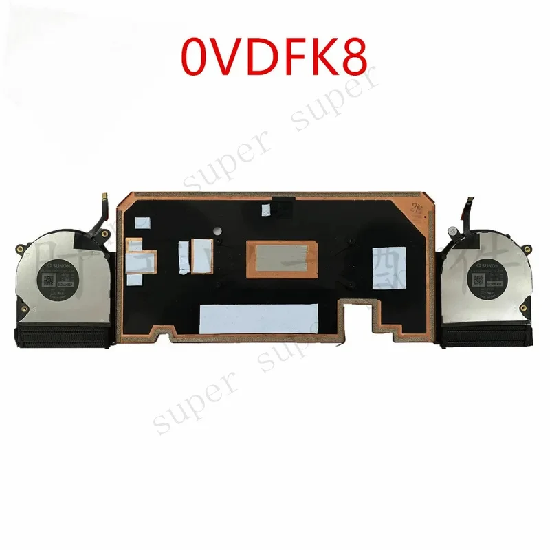 S+New For DELL XPS 13 9310 2-in-1 laptop CPU Fan heat sink module 0VDFK8/Fan Connector Socket