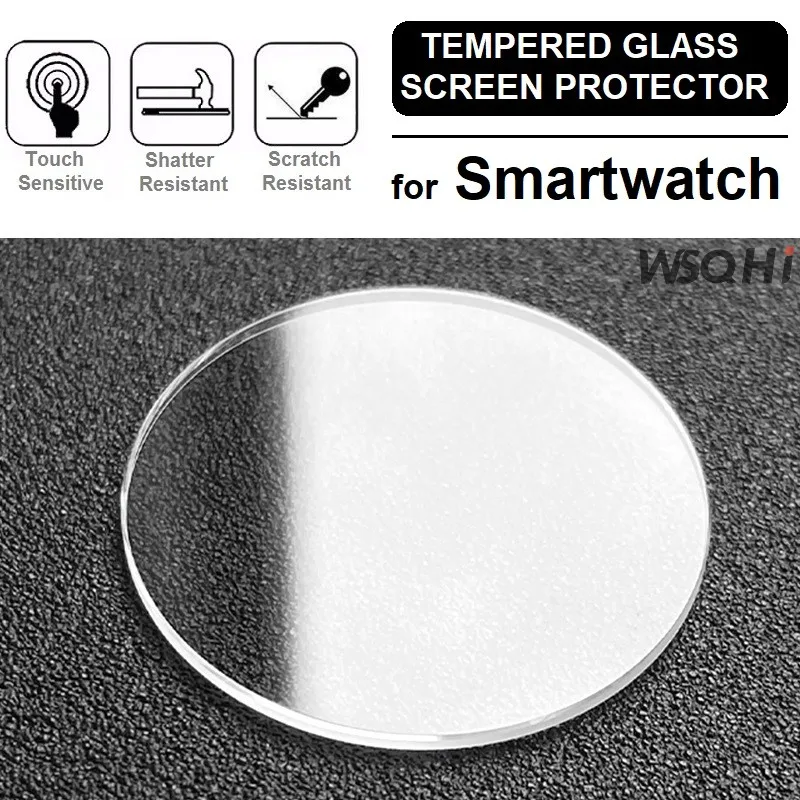 5PCS Smart Watch Screen Protector for Garmin Swim 2 Tempered Glass Protective Film