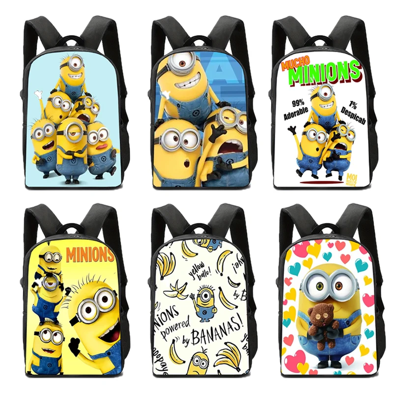 Outdoor Sport Backpack - Neuer Minionses Mädchen Jungen Rucksack Schüler