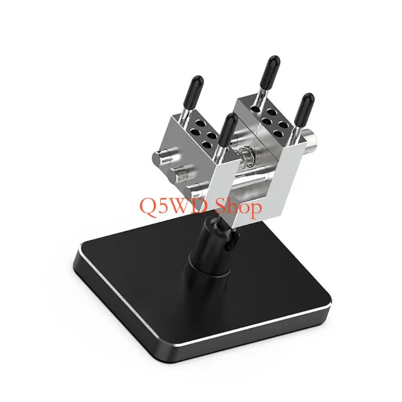 Q5WD Multiple Adjustable Mini Vise System with Rustproof Finish and 360 Degree RotatingMechanism for Detailed Projects