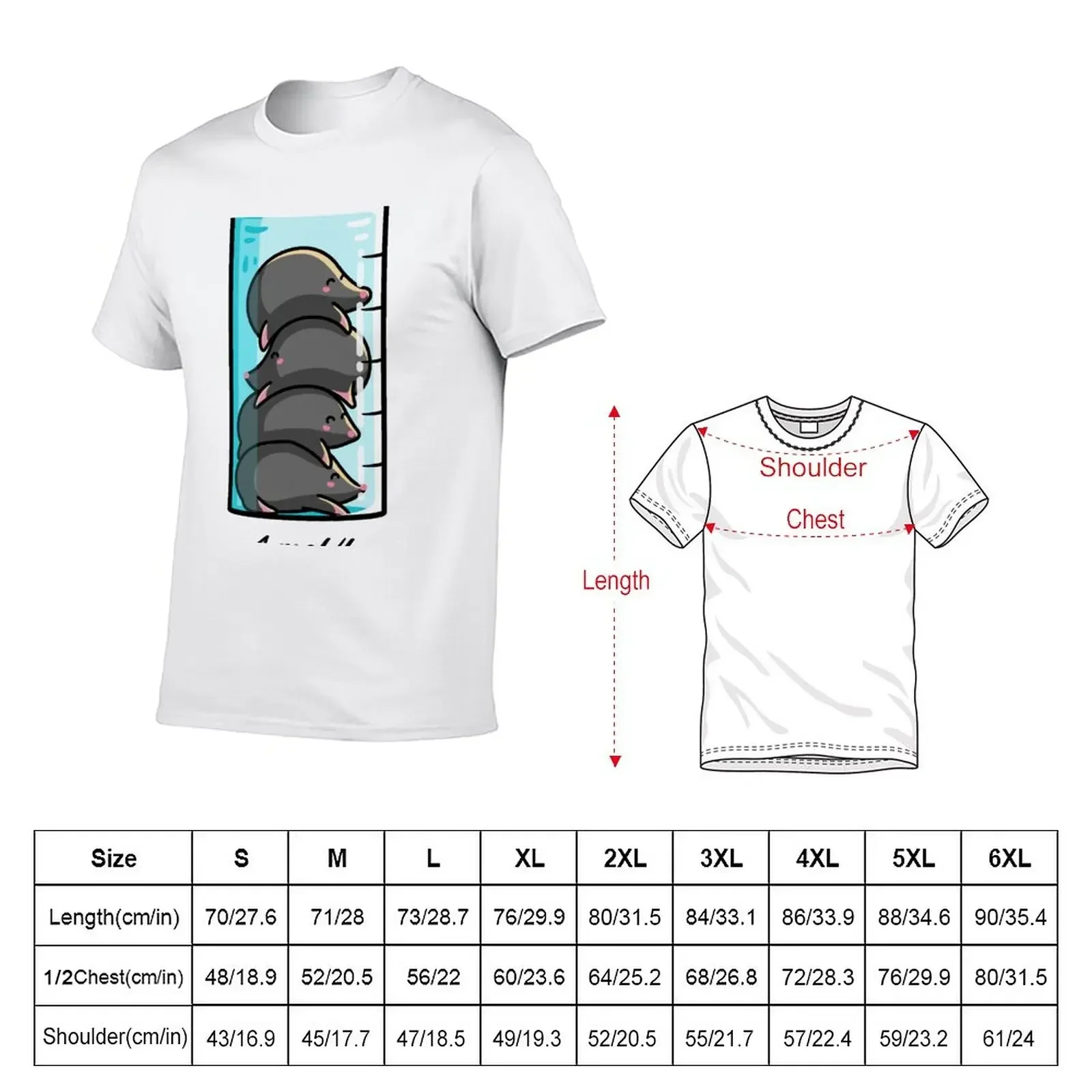 4 Moles Per Litre Chemistry Science Joke T-Shirt oversizeds vintage clothes Short sleeve tee t shirts for men pack