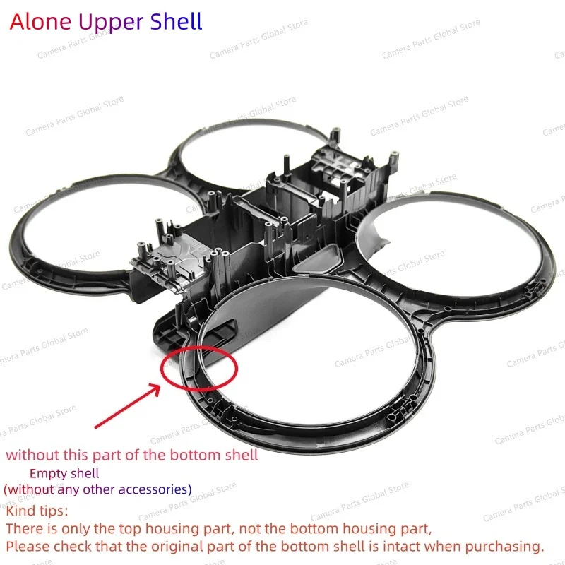 Drone Shell Bracket For DJI Avata 2 Body Shell For DJI Avata2  Drone Propeller Protective Shell Upper Shell Protection Set