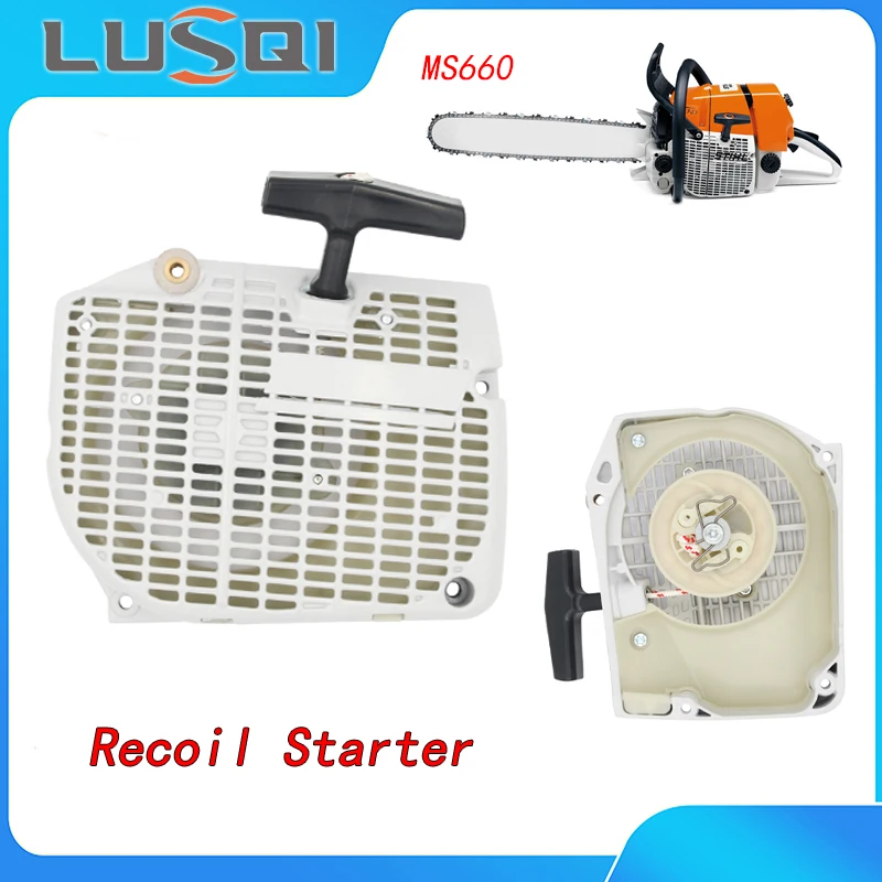 

LUSQI Recoil Starter Chainsaw Gasoline Engine Fit Stihl MS660 066 Chain Saw Starter Tools