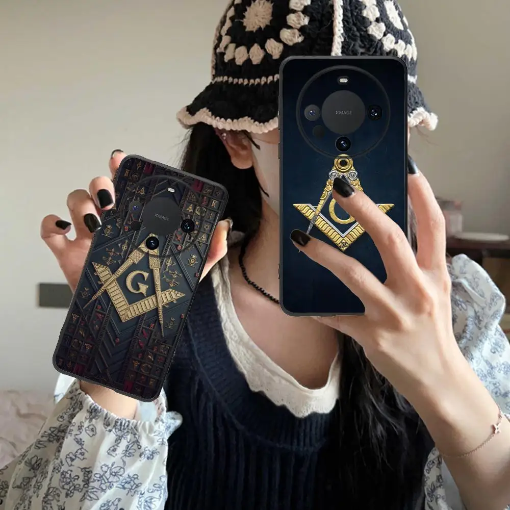 

Freemason Mobile Cell Phone Case for Huawei Mate 60 50 40 30 20 10 Pro Plus Lite E 5G Colour Protective Cellphones Luxury Pretty