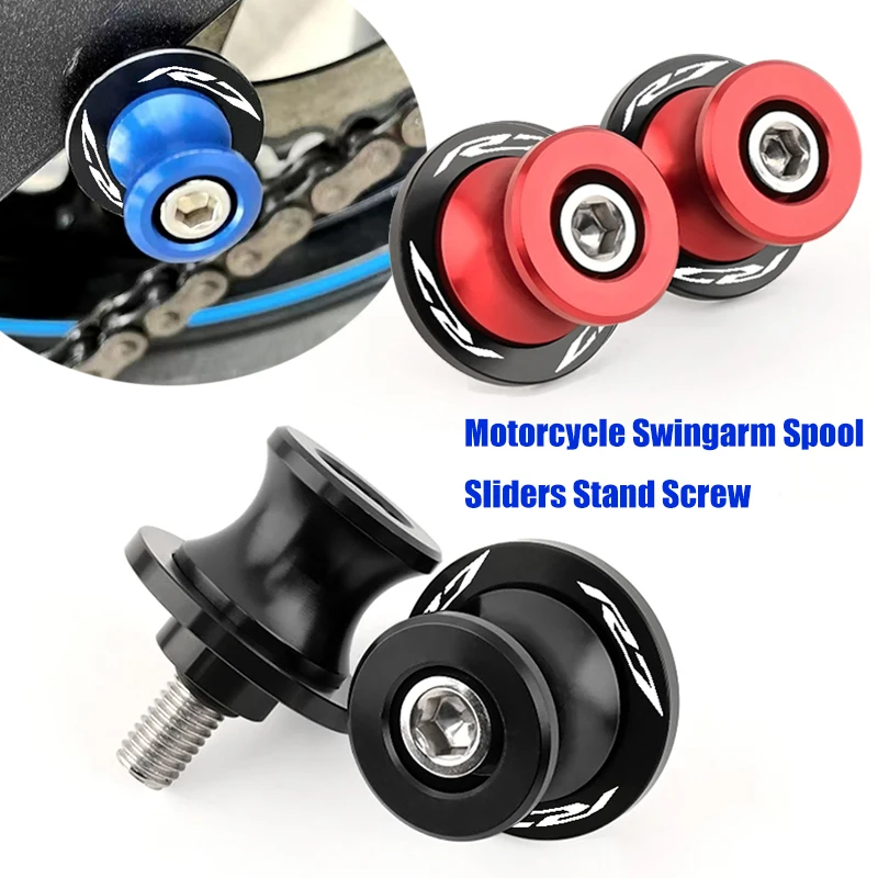 

For Yamaha YZF R7 Yzfr7 YZFR7 YZF-R7 2021-2024 2025 Motorcycle 6M Accessories Swingarm Spool Sliders Stand Screw Tire Valve Caps