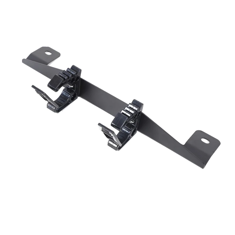 トヨタ 86 スバル BRZ 2022-2024 アルミ合金黒車のシート下懐中電灯ホルダーブラケットインテリアカーアクセサリー