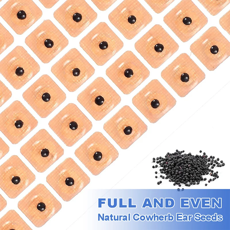 60/300 Stickers Ear Point Stickers Ear Pressure Stickers Acupuncture Seed Bead Ear Stickers Massage Ear Sticker