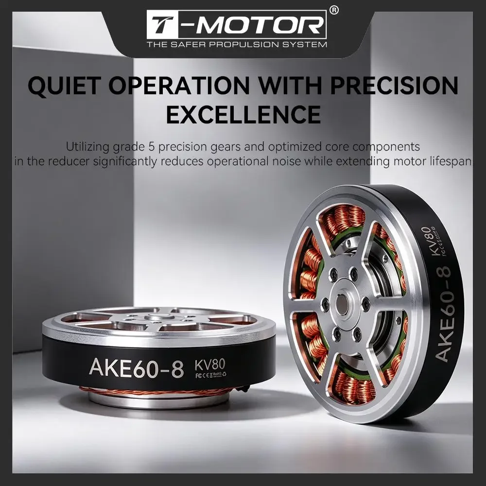 Cubemars Robot Brushless Motor AKE60-8 KV80 for Dynamics Robotic Arm Joints Collaborative Robots, Legged Robots