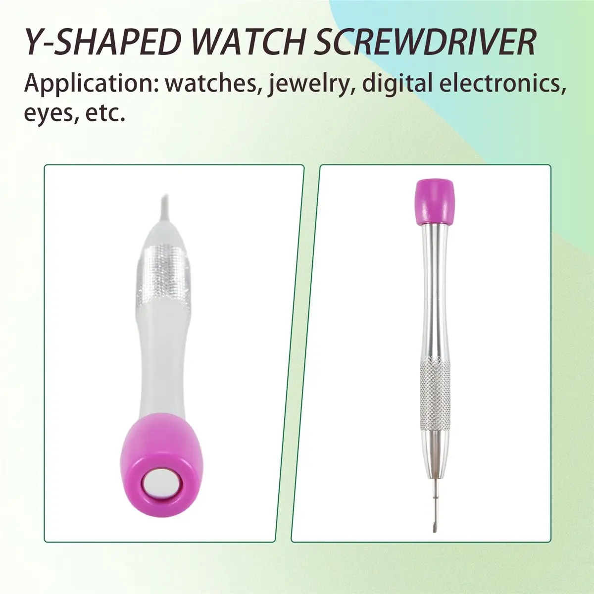 finefine 1.6mm Y-Shaped Screwdriver Watch Screwdriver Watch Special Screwdriver for Oris Divers Strap Tool