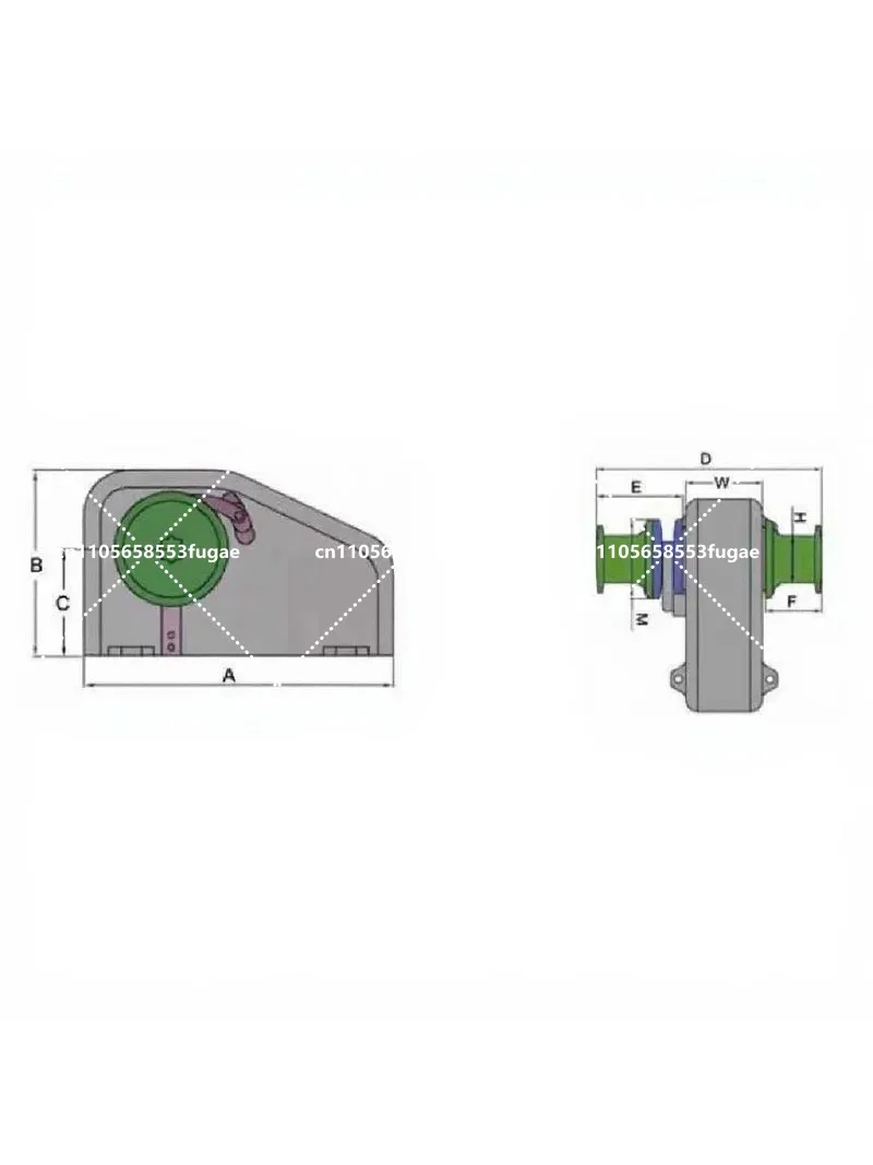 12V Vertical Capstan Winch – Stainless Steel Anchor Winch for Boats, Yachts & Marine Applications