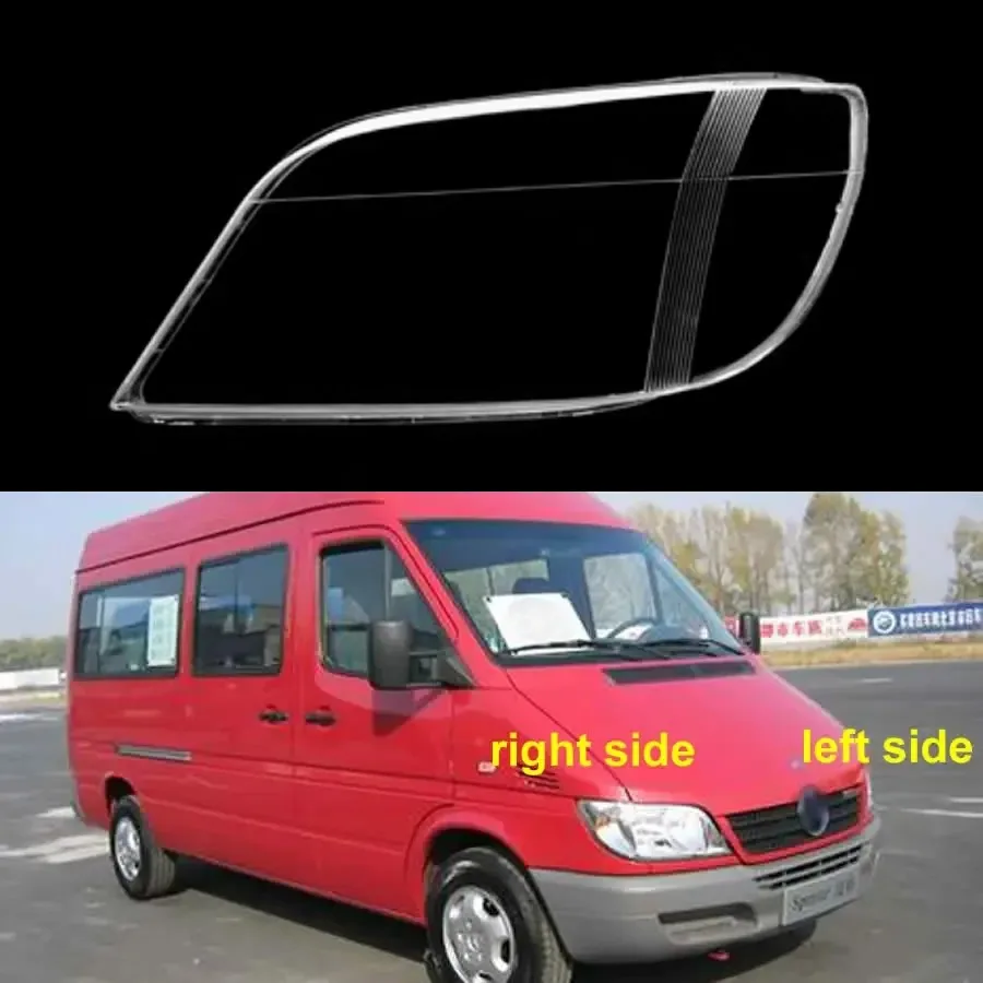 

For Mercedes Benz Sprinter 2001 2002 2003 Transparent Headlight Cover Lampshade Lamp Lens Shell Headlamp Housing Plexiglass