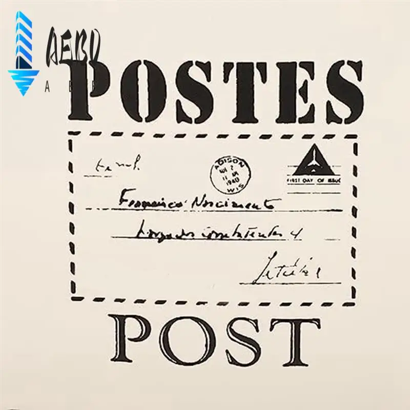 

AEB0-Mailbox Vintage Wall Mount Mailbox Antique Metal Mailbox Rust Resistant Mail Holder Fit For Outside White