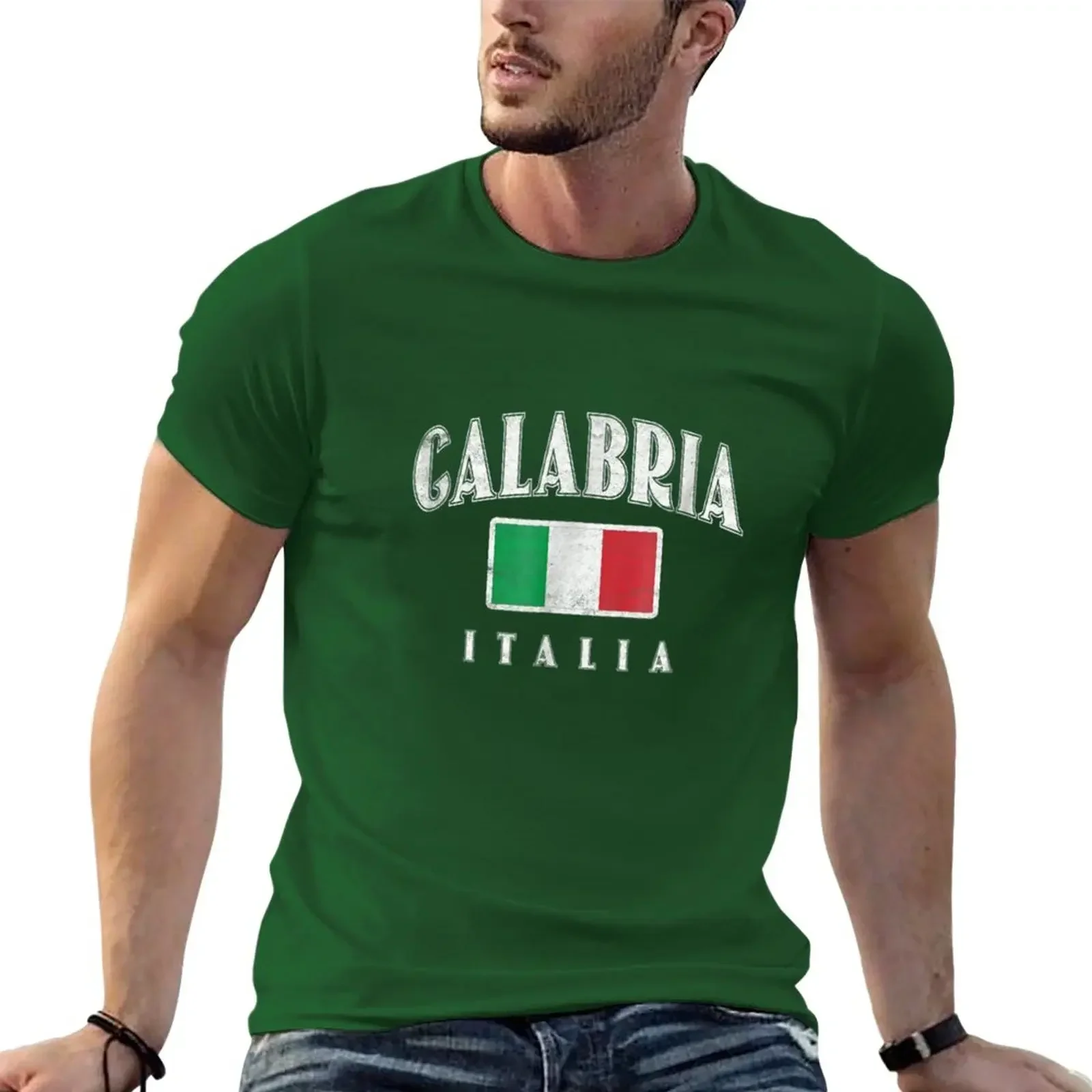 Cheavyweight streetwear Calabria Italy Italian Souvenir Italia Calabrese oversized kawaii clothes oversized t shirts for men