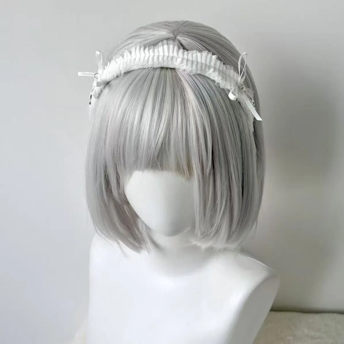 Y2K Girl Bow Note hoofdband - Kant Vintage haaraccessoire met notitiedecoratie Sweet Ins stijl Cosplay