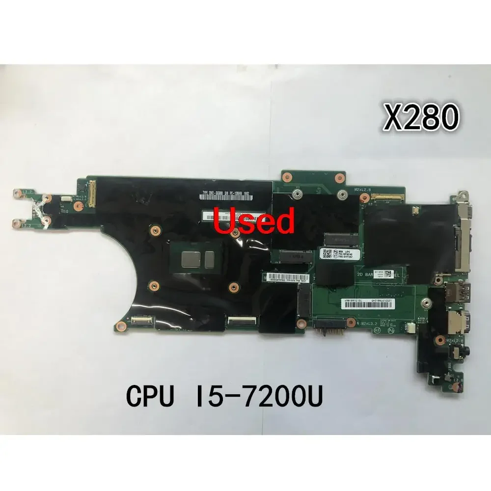 

Used For Lenovo ThinkPad X280 Laptop Motherboard CPU I5-7200U 8G FRU 01YT257 01YN049 02HL372