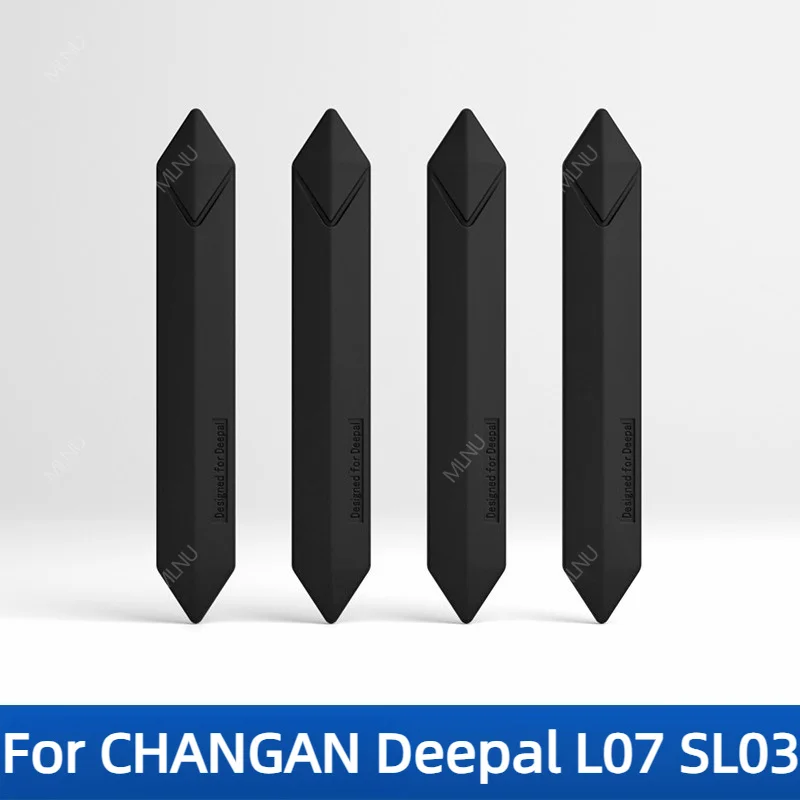Door Edge Guard For CHANGAN Deepal L07 SL03 2026 2025 Accessories Bumper Anti Scratch Noise Reduction Shock Absorption 2024 2023