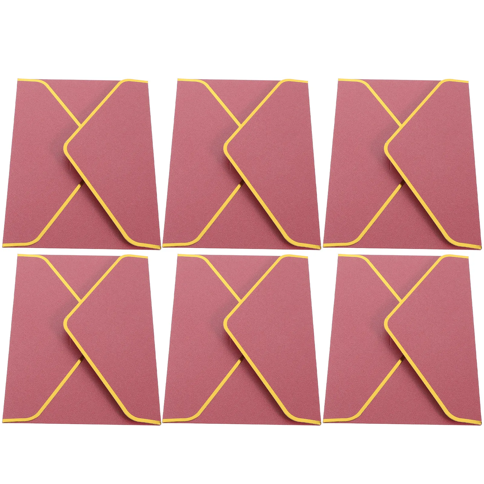 

6Pcs Classy Blank Envelopes for Wedding Invitations Vintage Retro Style Perfect Fit for Invitation Cards Gift Cards Thank You
