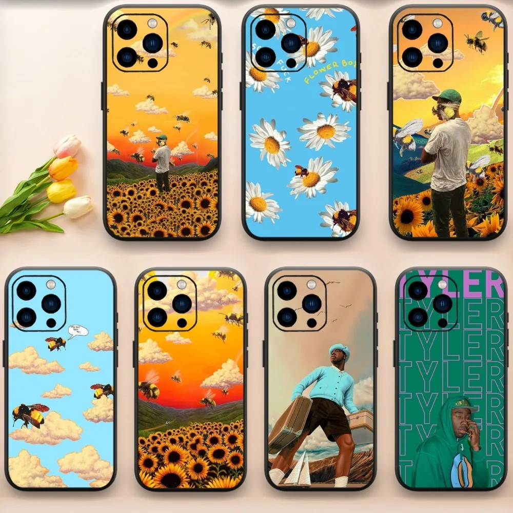 Tyler The Creator Phone Case For iPhone 13 14 15 11 12 Mini Pro Max Transparent Shell