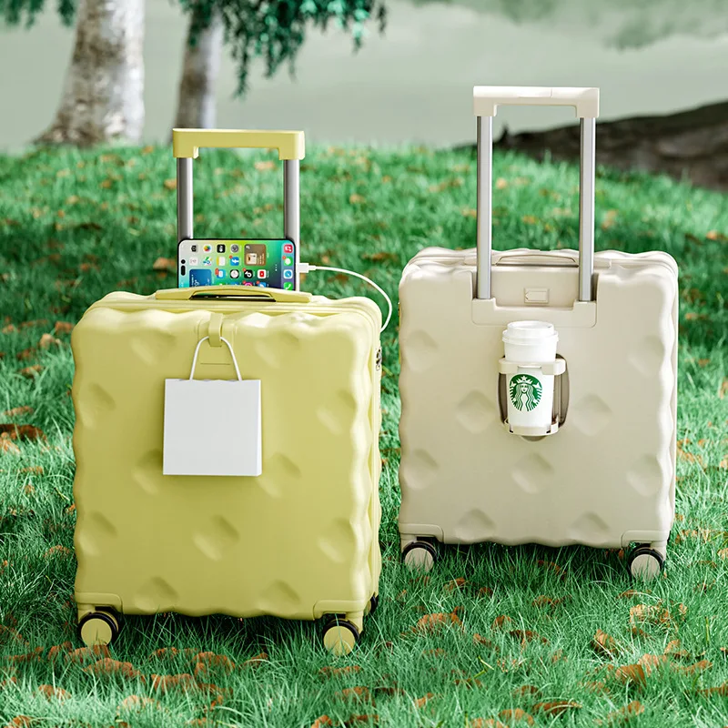 children's-18-inch-multifunctional-roller-suitcase-cute-travel-bag-luggage-that-can-be-mounted-on-a-plane-rock-and-roll-style